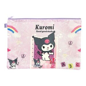 Kuromi “Good Good Study” Pouch - 13.5” x 9”